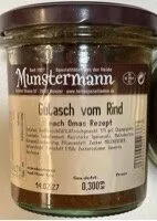 Gulasch vom Rind