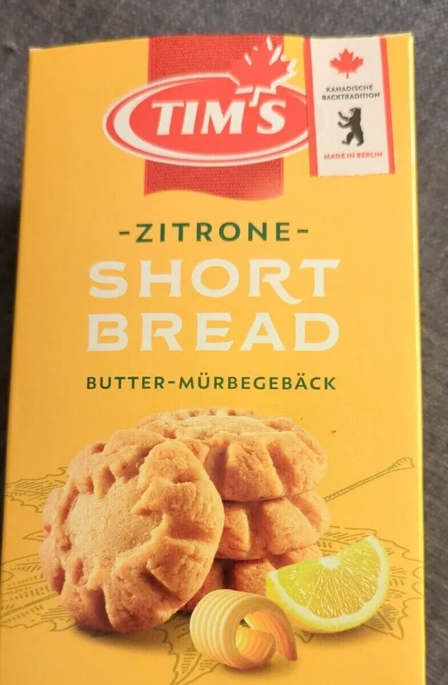 SHORT BREAD Zitrone