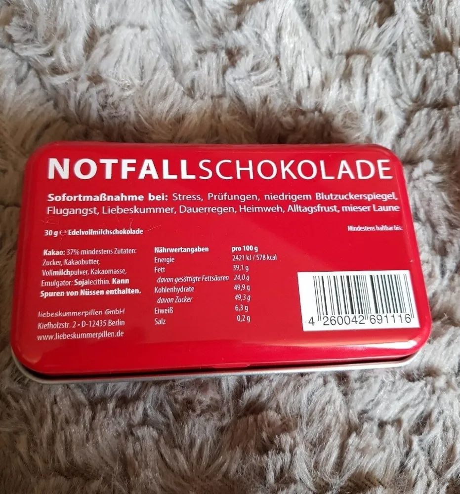 Notfallschokolade