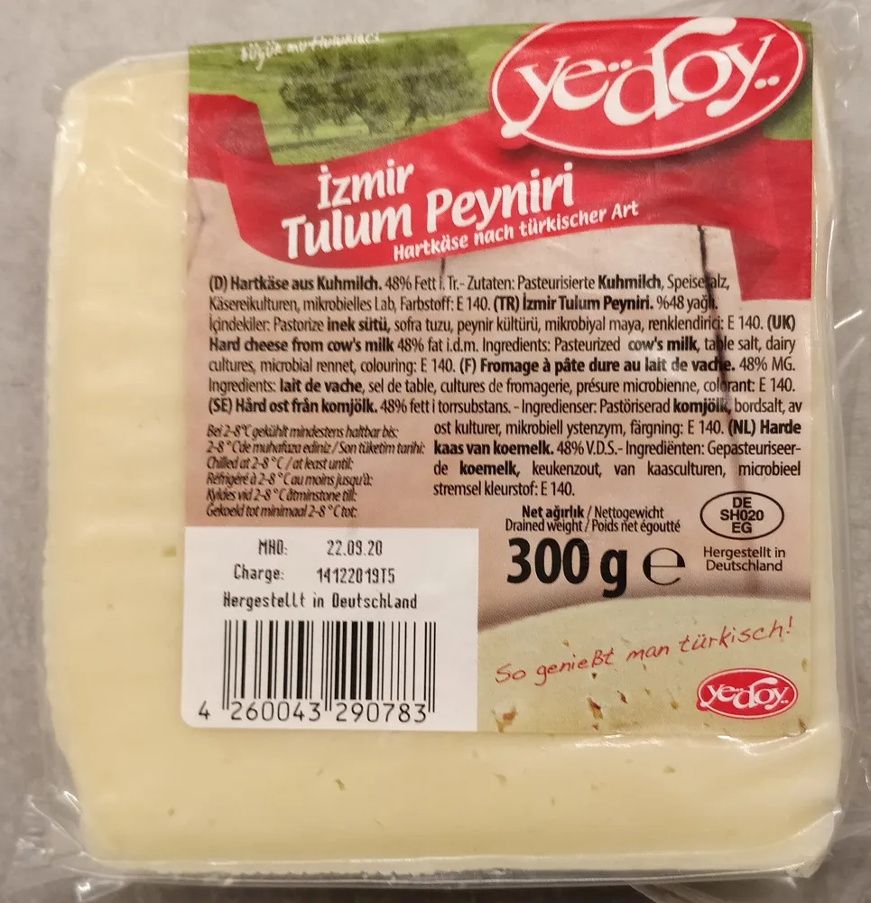 İzmir Tulum Peyniri