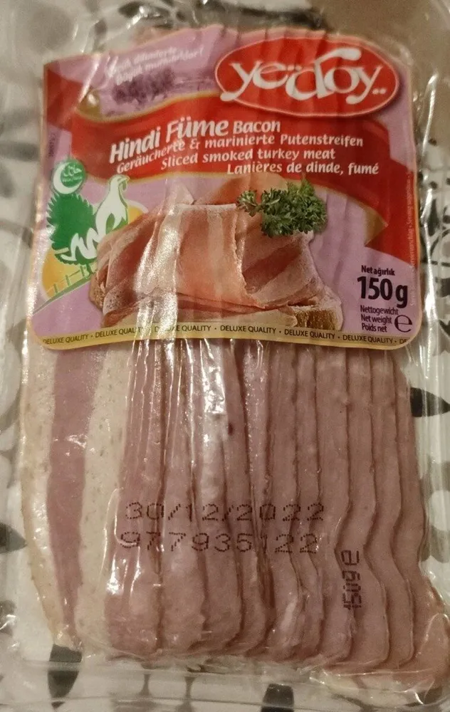 Lamelles dinde fumée