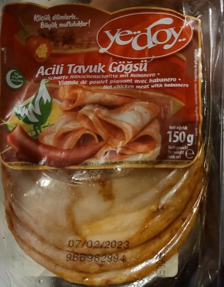 Viande de poulet piquant