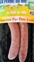 Saucisse Pur Porc à cuire
