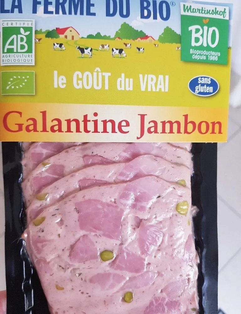 Galantine jambon