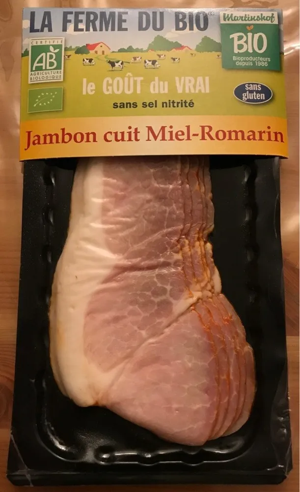 Jambon cuit Miel-Romarin