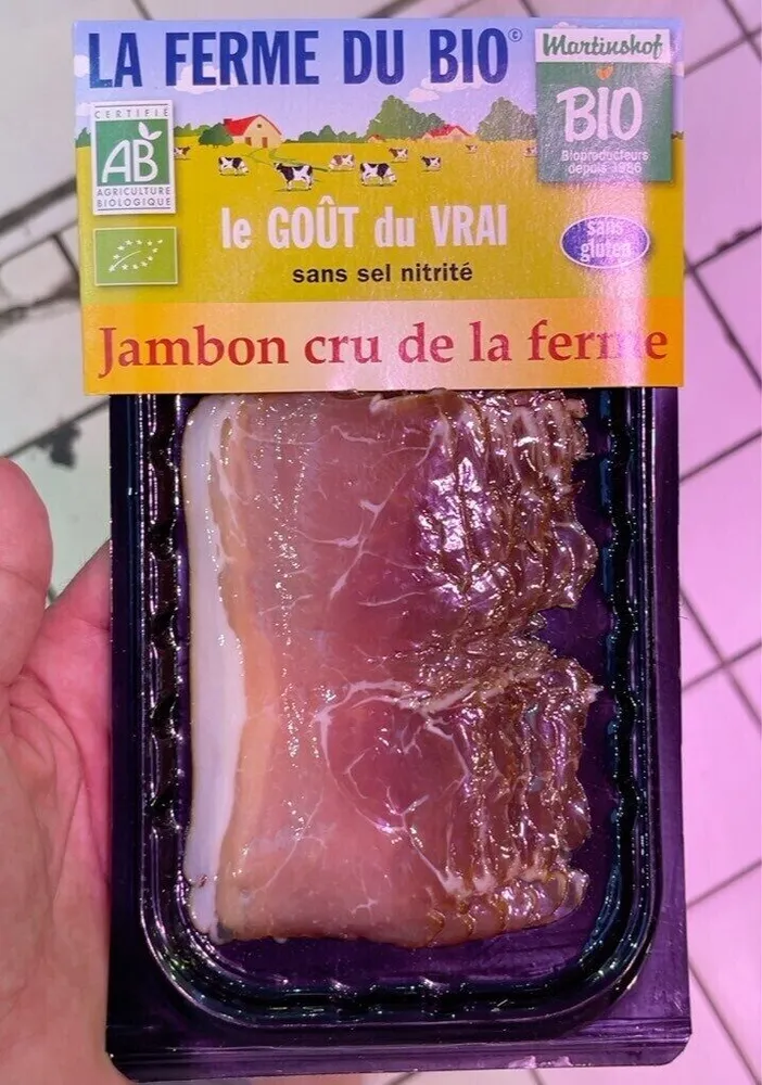 Jambon cru de la ferme