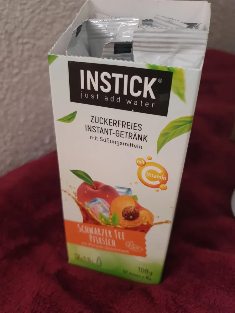 Schwarztee Pfirsich