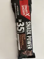Power System Snack Power Dark Chocolate 4260044264455 Eiweißriegel mit Zartbitterschokoladenüberzug und Vitaminen. Dunkler Schokoladen-Crisp Geschmack.