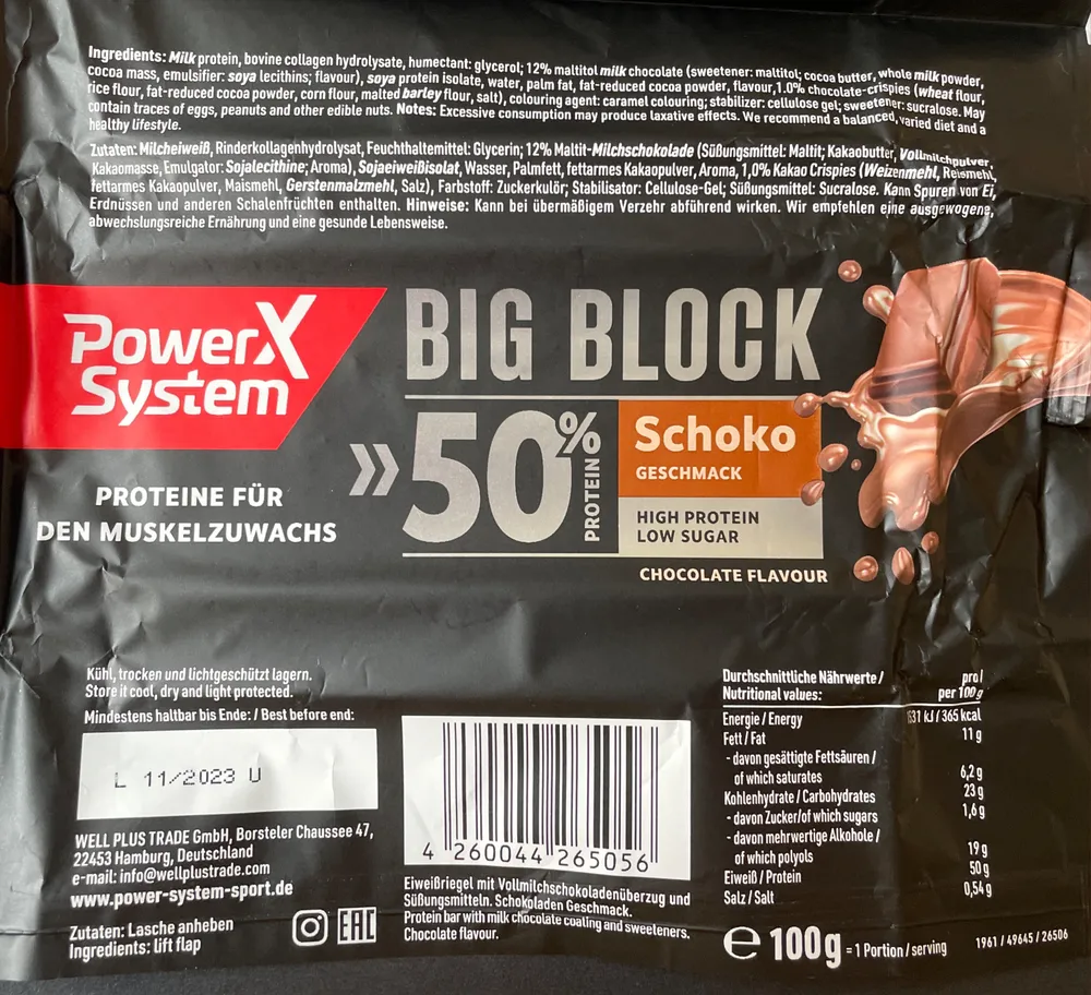 Protein Big Block - 100G