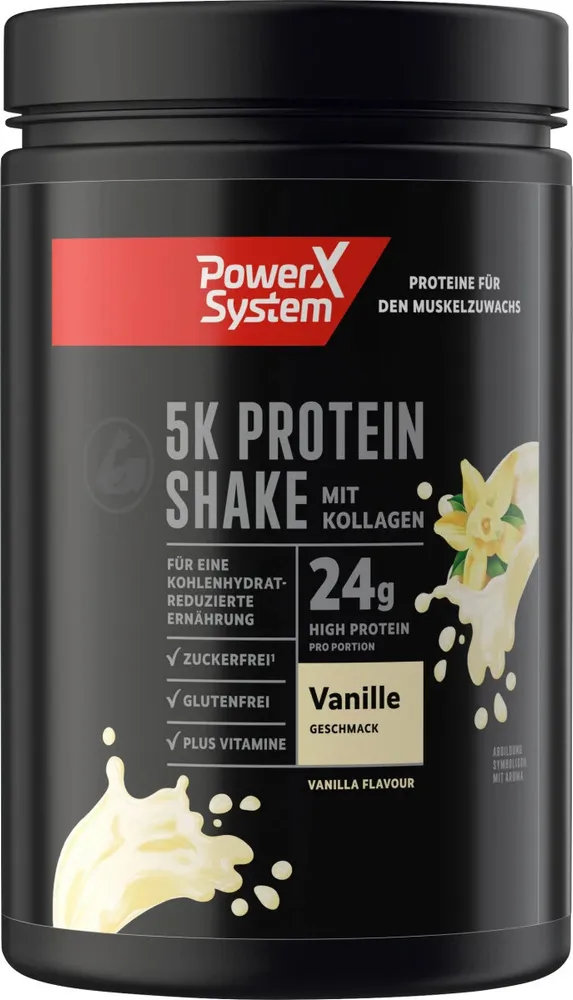 Power System 5K Protein Shake Sahne-Vanille