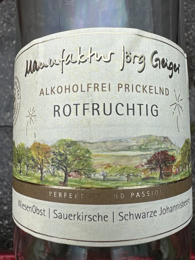 Fruchtsecco alkoholfrei