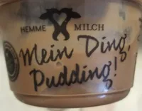 Pudding mit Schokolade