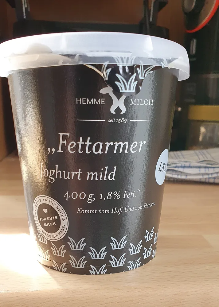 Fettarmer Joghurt mild