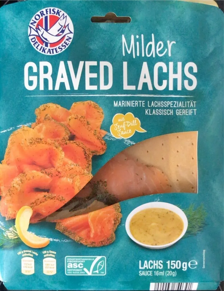 Milder Graved Lachs