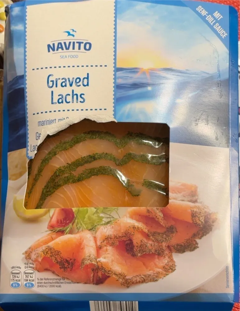 Graved Lachs, Mariniert