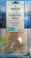 Forellenfilets Natur