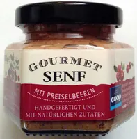 Gourmet Senf mit Preiselbeeren
