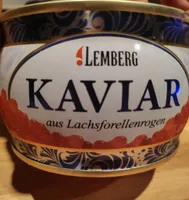 Kaviar aus Lachsforellenrogen