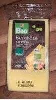 Bioland Bergkäse am Stück