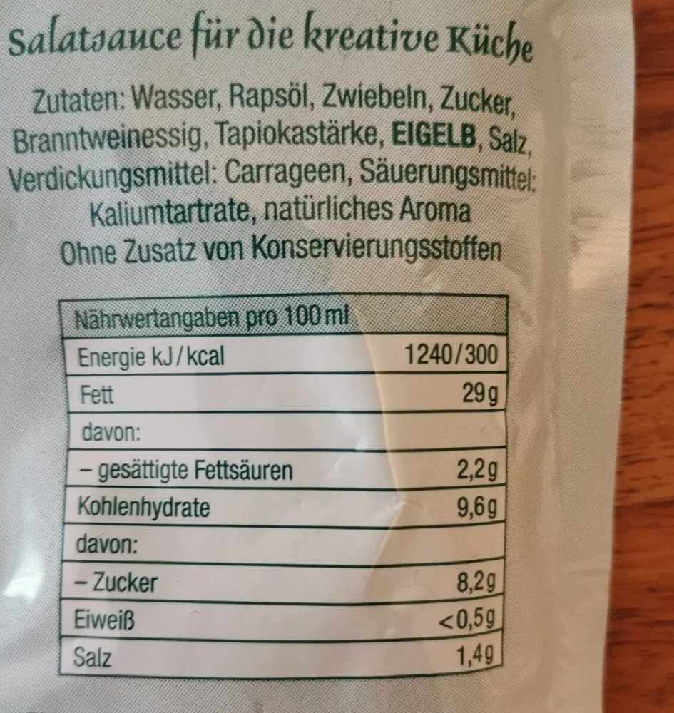 Sylter Salatfrische Salatsauce