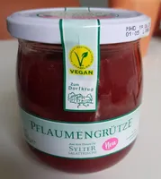 Pflaumengrütze