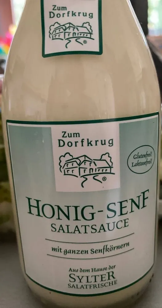 Honig-Senf-Salatsauce
