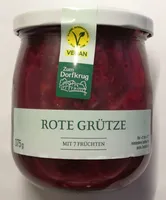 Zum Dorfkrug Rote Grütze mit 7 Früchten