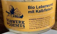 Bio Leberwurst mit Kalbfleisch