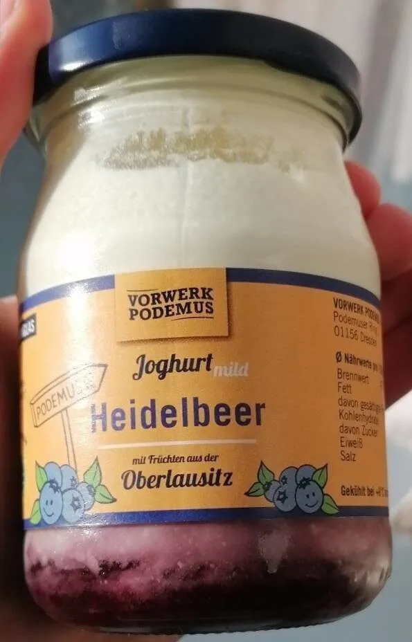 Joghurt mild Heidelbeer