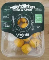 Haferbällchen Kürbis & Karotte