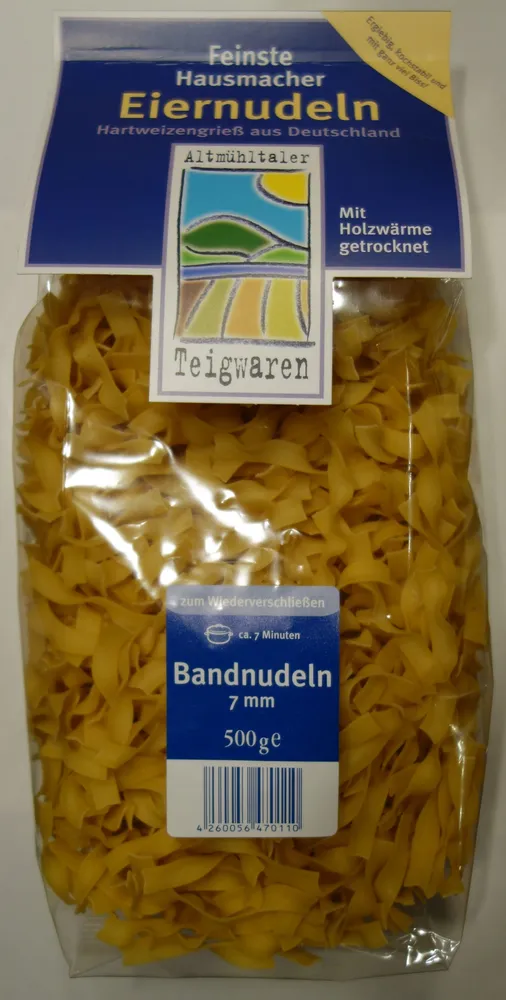 Hausmacher Eiernudeln