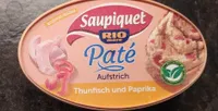 Pate Aufstrich Thunfisch und Paprika