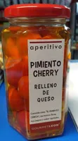 Pimiento cherry relleno de queso