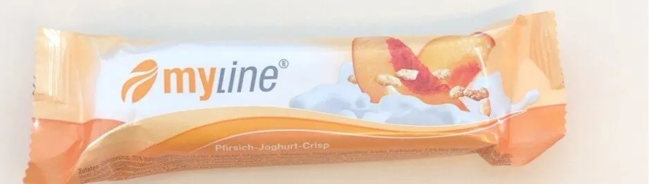 Riegel pfirsich-joghurt-crisp