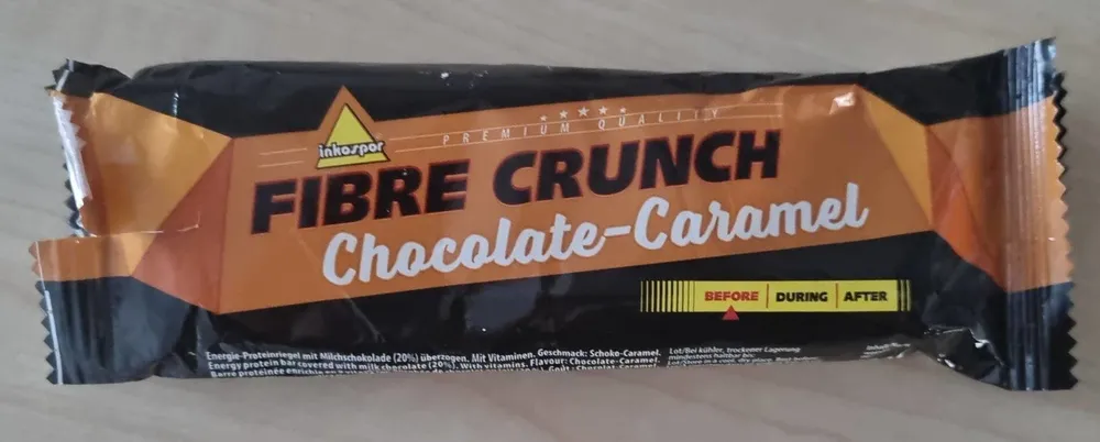 Fibre Crunch Chocolate-Caramel Protein Riegel