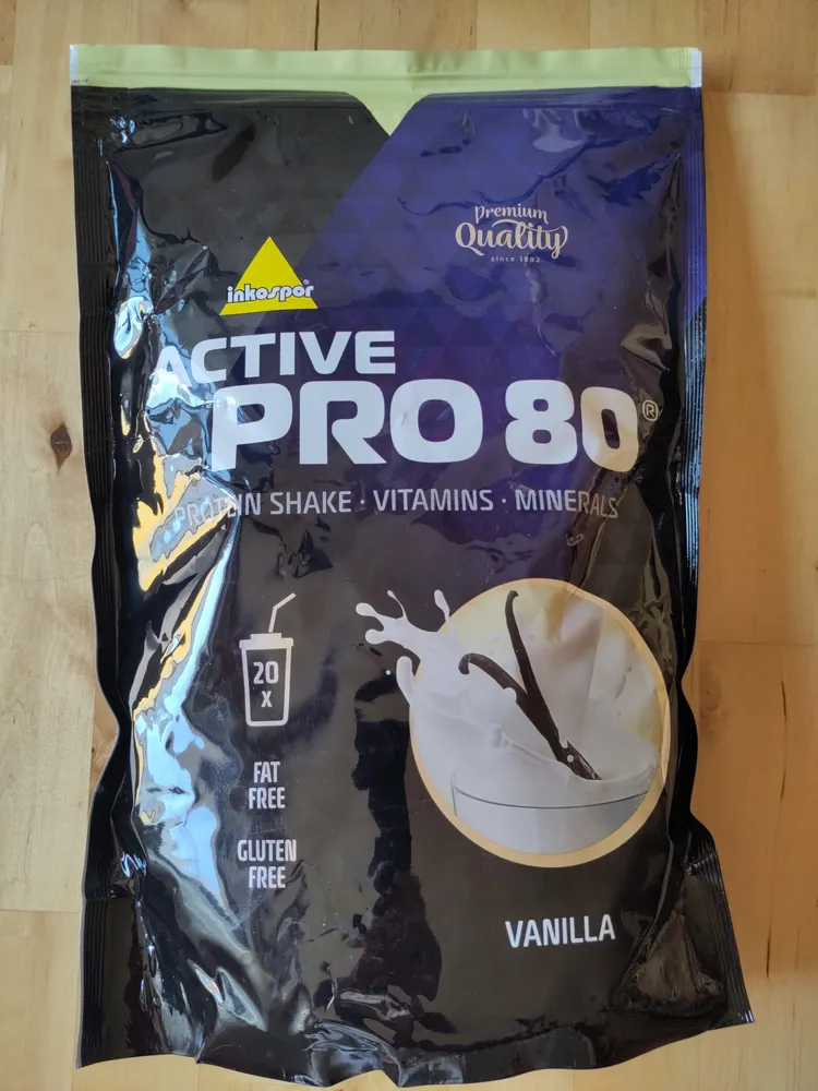 Active Pro 80, Vanille, Pulver