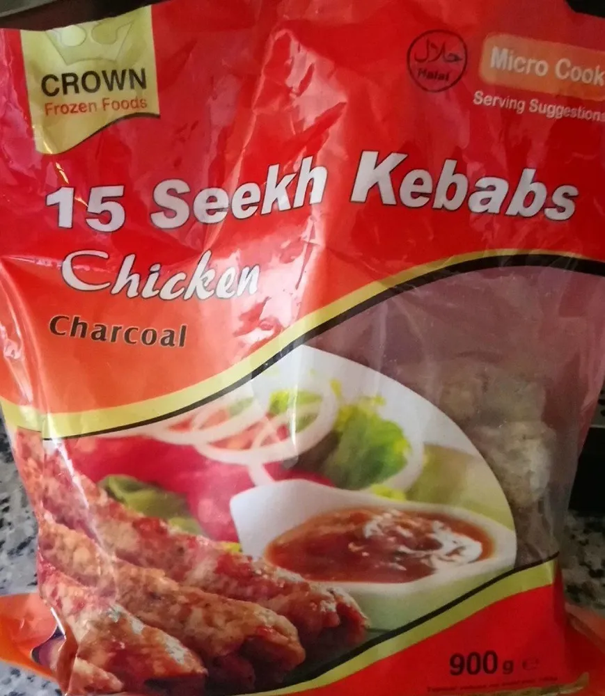 15 Seekh kebabs chicken