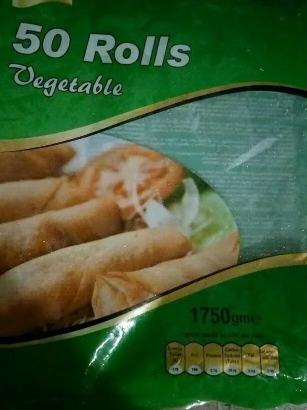 50 Rolls végétale Nems végétarien