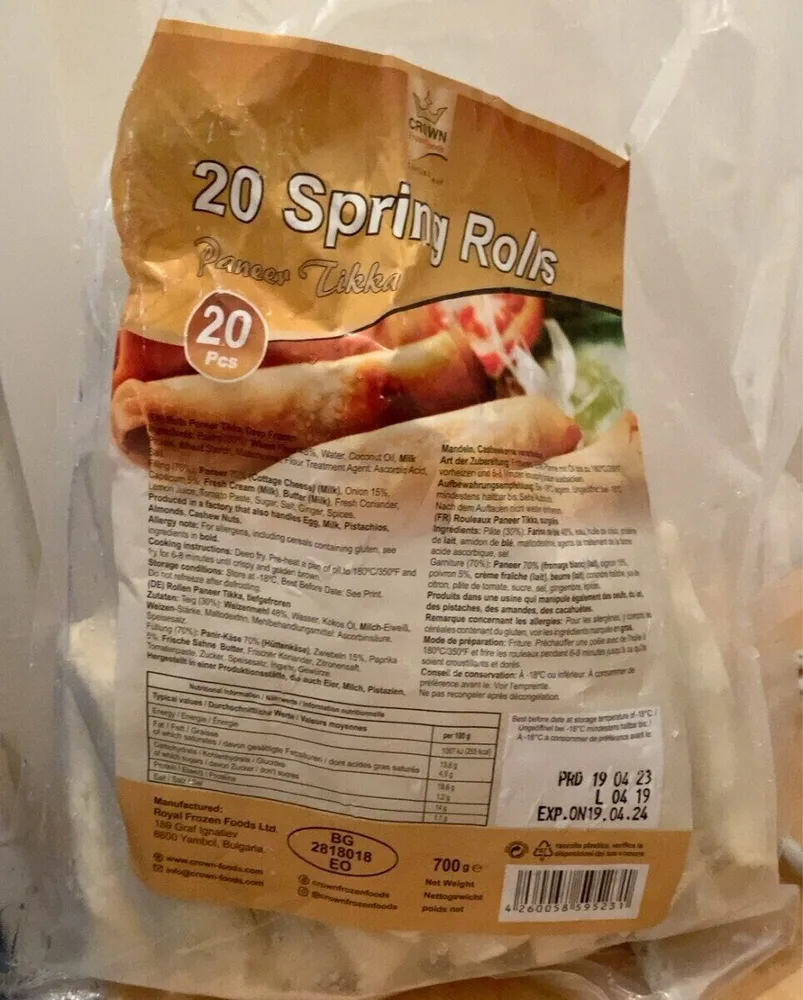 Spring rolls