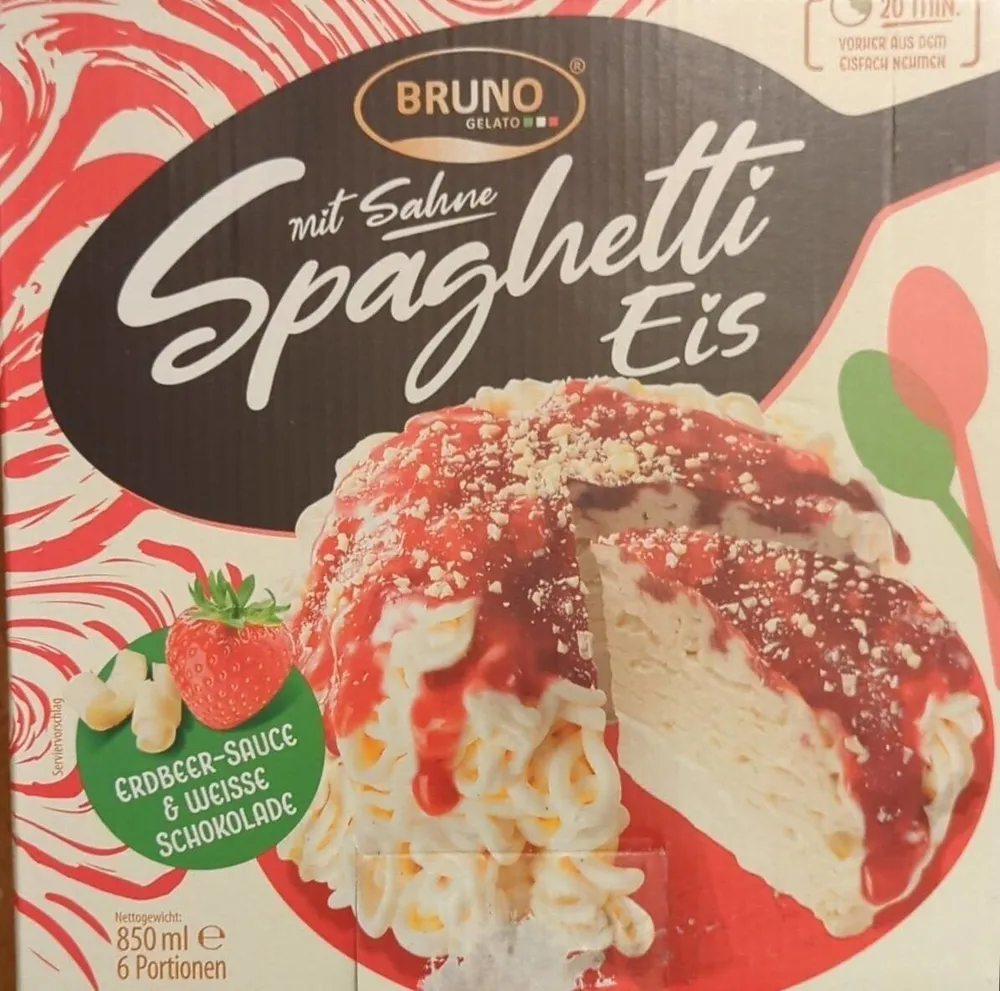 Spaghetti Eis
