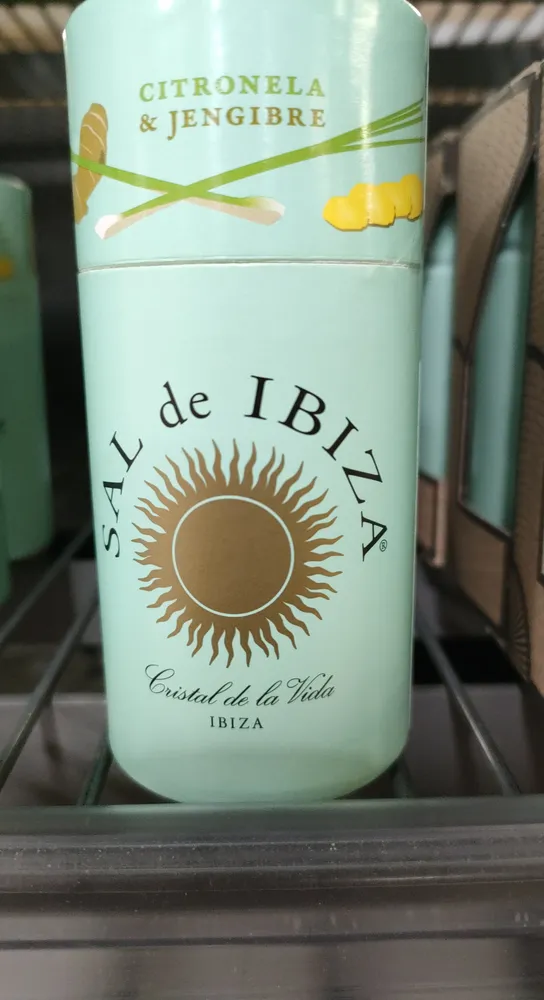 Sal De Ibiza Citronnelle Et Gingembre