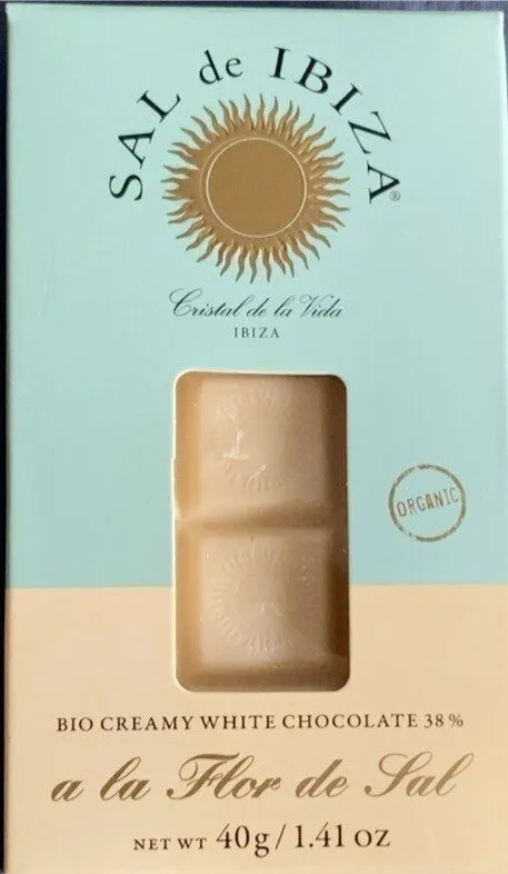 Bio Creamy White Chocolate a la flor de sal