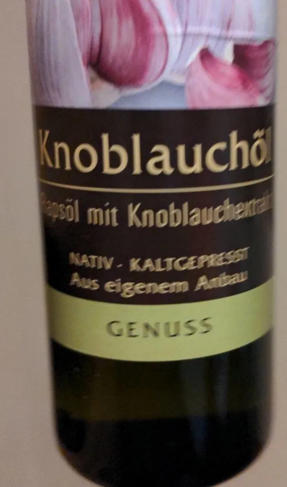 Knoblauchöl