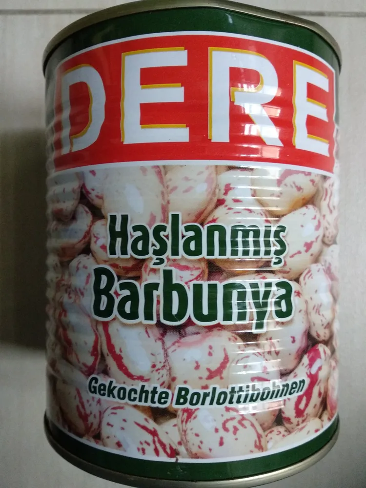 Gekochte Borlottibohnen
