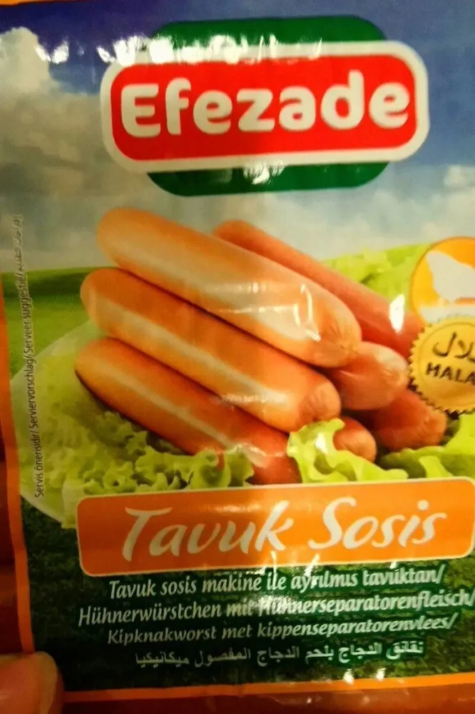 Saucisses de poulet