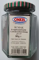 ERDEN Marekt GEWÜRZE Onkel Sumak Essigbaumfrucht Gewürzzubereitung 80g 1.99€ 1kg 24.88€