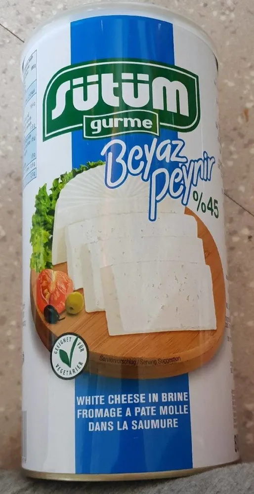 Beyaz Peynir, Käse In Salzlake 45%