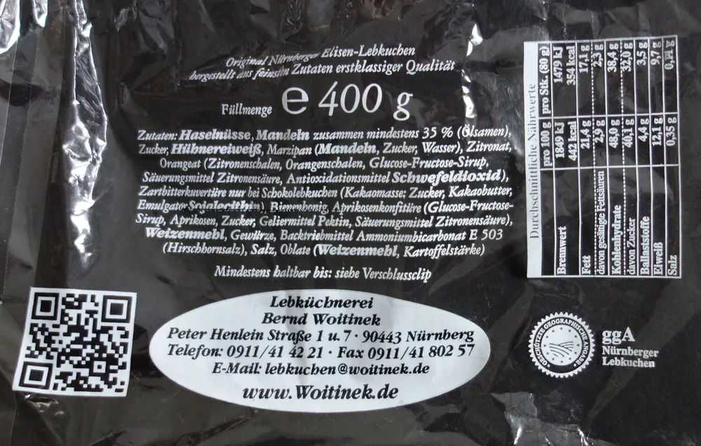 Elisen-Lebkuchen
