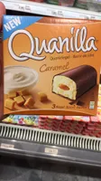 Quanilla Barre de séré Caramel