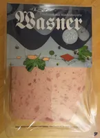 Bayerischer Leberkäse grob ofengebacken in Scheiben